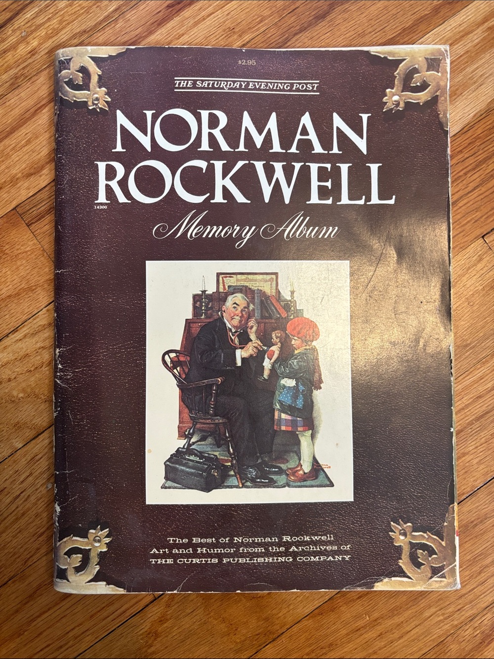 Norman Rockwell Memory Album - Brown Cover